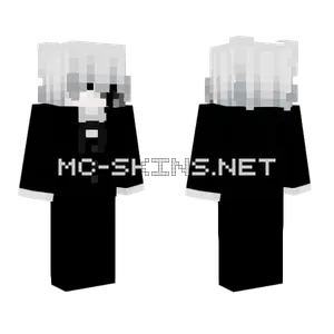 Black Samurai Armor Minecraft skin