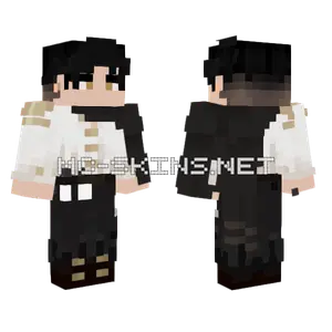 Black School Uniform Minecraft skin