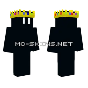 Black Skin Minecraft skin