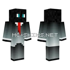 Black Snake Creature Minecraft skin