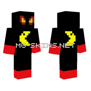 Black Spiderman Pacman Minecraft skin