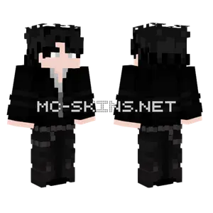 Black Suit Boy Minecraft skin
