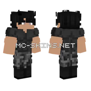 Black Suit Boy Minecraft skin