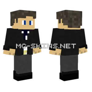 Black Suit Gentleman