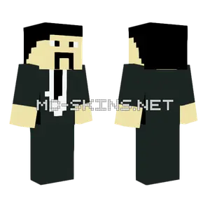 Black Suit Gentleman