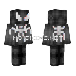Black Suit Spider-Man Minecraft skin