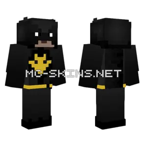 Black Suit With Emblem Minecraft skin