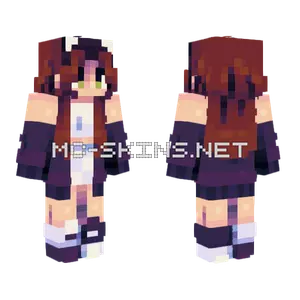 Black White St Minecraft skin