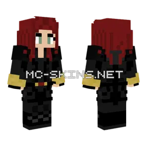 Black Widow 2020 Minecraft skin