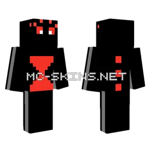 Black Widow Suit Minecraft skin