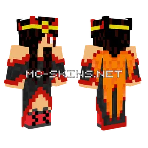 Black Wolf Minecraft skin