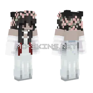 Blackline20 Wedding Dress Minecraft skin