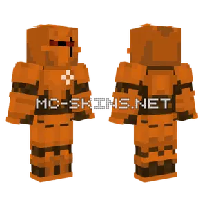 Blacktechno S Statue Red Eyes Minecraft skin