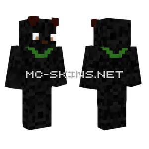 Blacky Minecraft skin