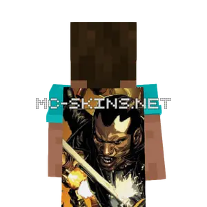 Blade cape, outside and lining