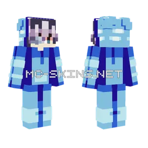Blake Onesie Series Blue Minecraft skin