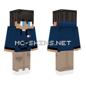Blau Neu Minecraft skin