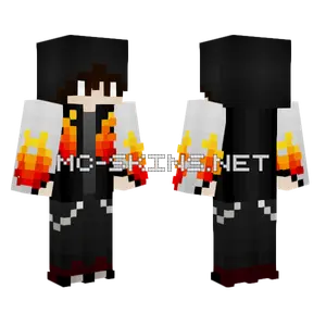 Blaze IRL Arcade Minecraft skin