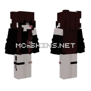 Bleeding Girl Idkk Minecraft skin