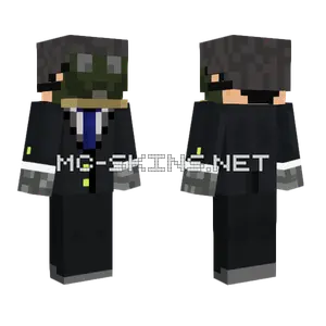 Blezky Tuxedo Minecraft skin