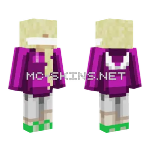 Blindfold Hoodie Minecraft skin