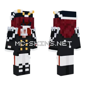 Blindfold Pirate Girl Minecraft skin