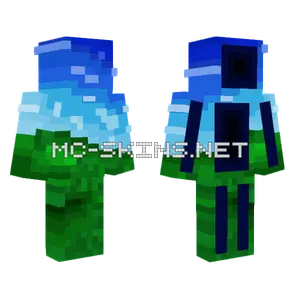 Bliss Entity Minecraft skin