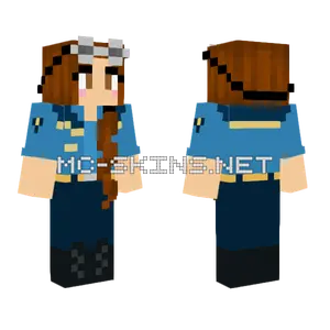 Blitz Police Officer Minecraft skin
