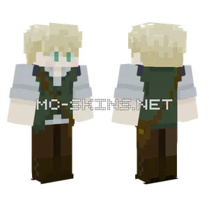 Blonde Cowboy Minecraft skin