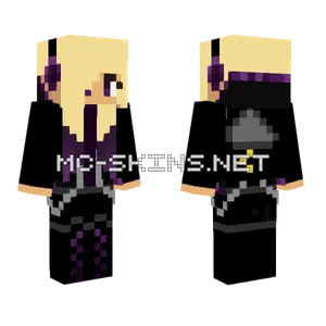 Blonde Emo Minecraft skin