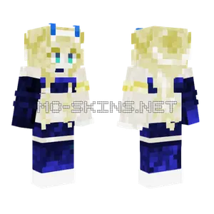 Blonde Girl Minecraft skin