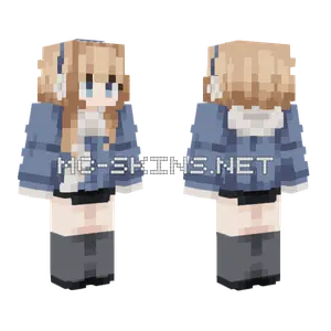 Blonde Girl Minecraft skin