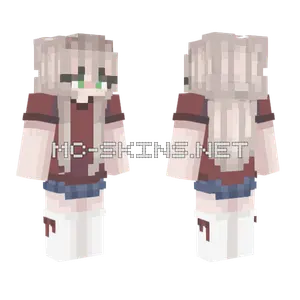 Blonde Princess With Crown Minecraft skin
