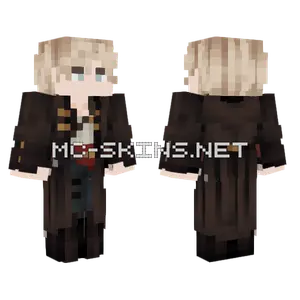 Blonde School Boy Minecraft skin