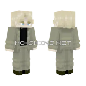 Blonde Soldier Outfit