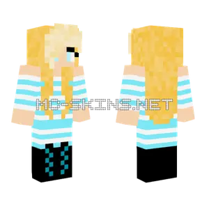 Blondie Girl Minecraft skin