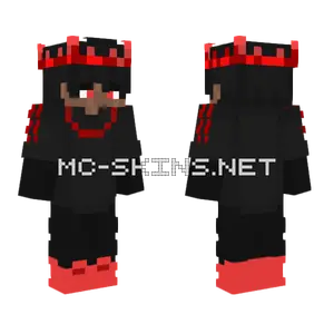 Blood Aqua Skin Minecraft skin