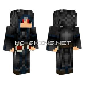 Blood Demon Mage V2 Minecraft skin
