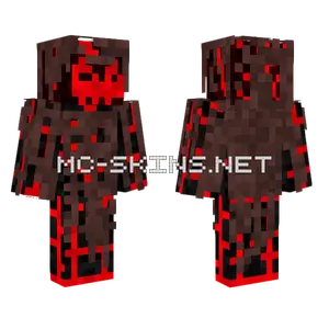 Blood Man Minecraft skin