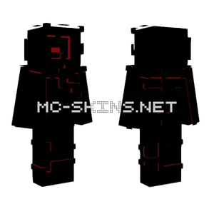 Bloodcrazed Robot Minecraft skin