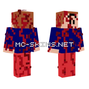 Bloodman V2 Minecraft skin