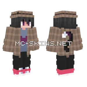 Bloody Detective Skin Minecraft skin