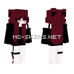 Bloody Girl Skin Minecraft skin