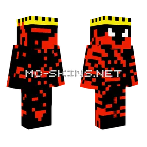 Bloody King Skin Minecraft skin