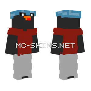 Bloody Penguin Suit Minecraft skin