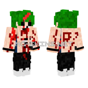 Bloody Pryce V2 Minecraft skin