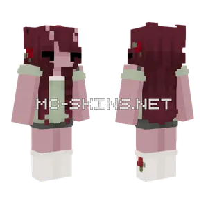 Bloody Rose Outfit Minecraft skin