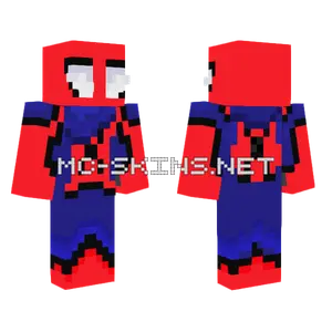 Bloople As Spiderman Minecraft skin