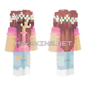 Blossom Girl Minecraft skin