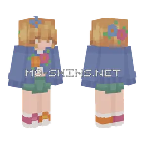 Blossom Outfit Minecraft skin
